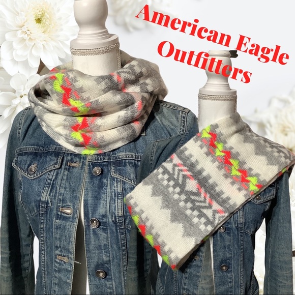 American Eagle - Infinity Scarf neon colors warm